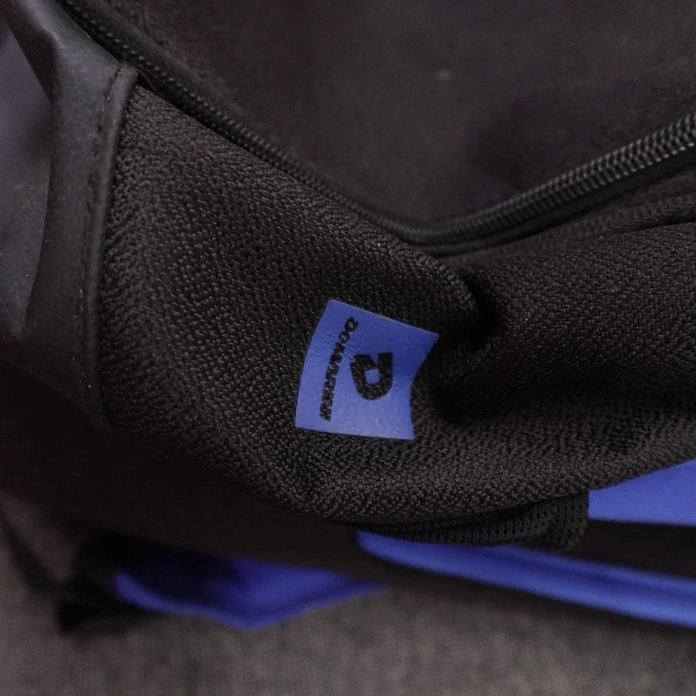 DeMarini Baseball Equipment Backpack Mens One Size Black Blue Bat Compartment